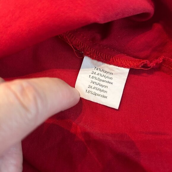 Grace Karin Red Fit & Flare Cocktail Dress Sz S Swing Sweetheart Flirty Twee - Picture 7 of 8